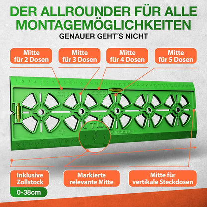 steckdosen bohrschablone 68mm