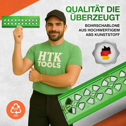HTK TOOLS Bohrschablone Steckdose