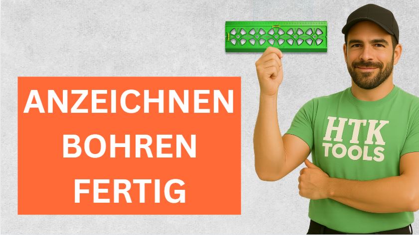 Video laden: Bohrschablone Steckdosen von HTK Tools